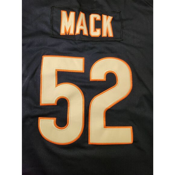 Nike NFL On Field Chicago Bears KHALIL MACK #52 Official Jersey Size 3X - Picture 8 of 8